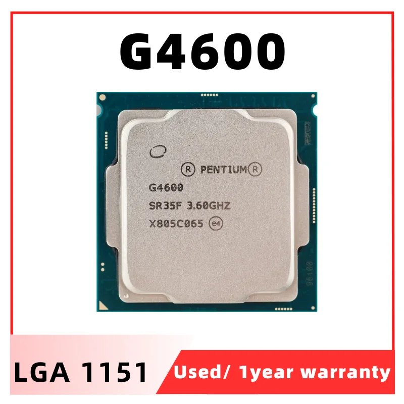 Ƽ  ھ   CPU μ, G4600, 3.6 GHz, 3M, 51W, LGA 1151